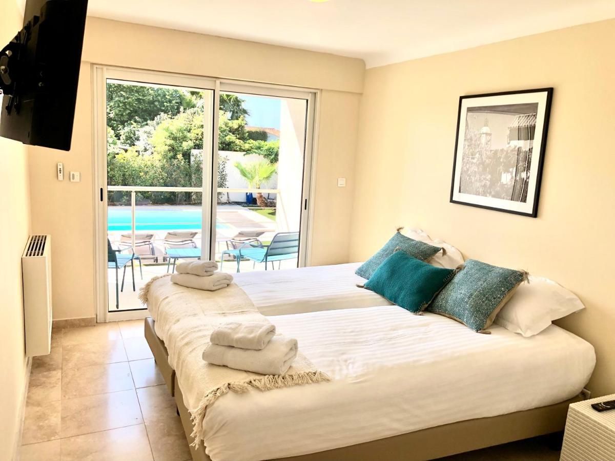 Villa Montfleuri, Vieille Ville A Pieds, Vue Mer, Piscine, 8 Pers 圣马克西姆 外观 照片