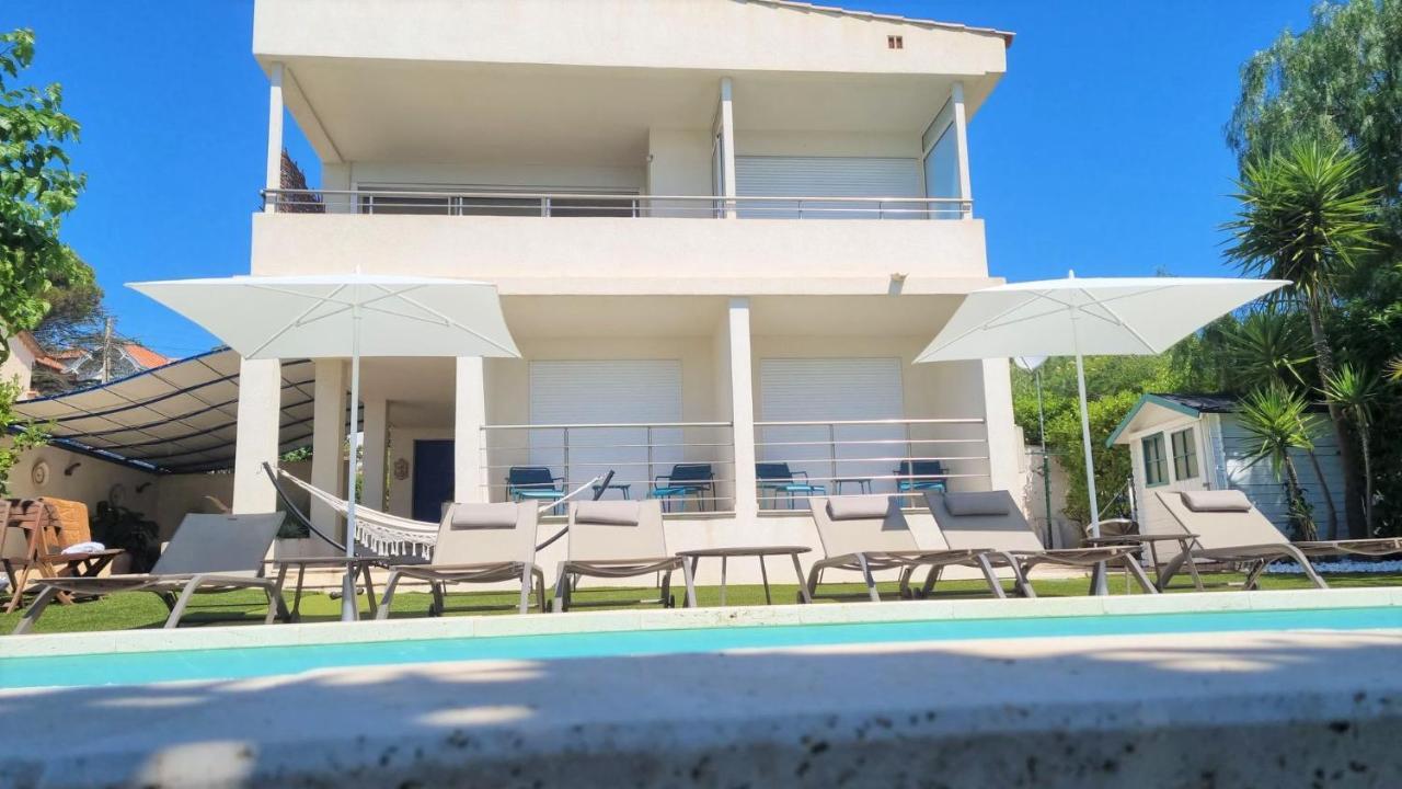 Villa Montfleuri, Vieille Ville A Pieds, Vue Mer, Piscine, 8 Pers 圣马克西姆 外观 照片