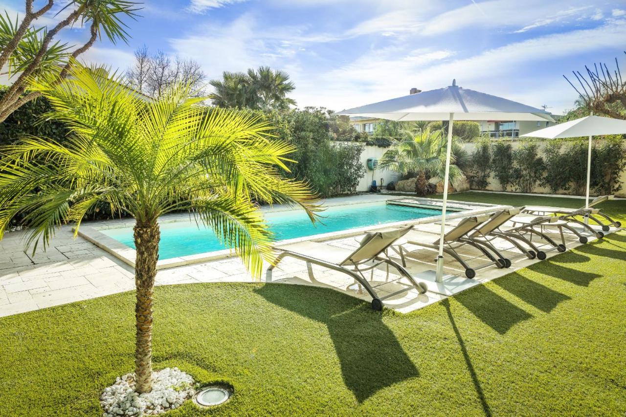 Villa Montfleuri, Vieille Ville A Pieds, Vue Mer, Piscine, 8 Pers 圣马克西姆 外观 照片