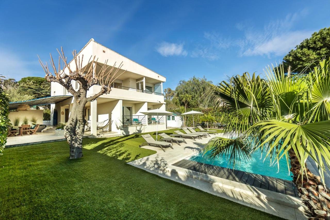 Villa Montfleuri, Vieille Ville A Pieds, Vue Mer, Piscine, 8 Pers 圣马克西姆 外观 照片